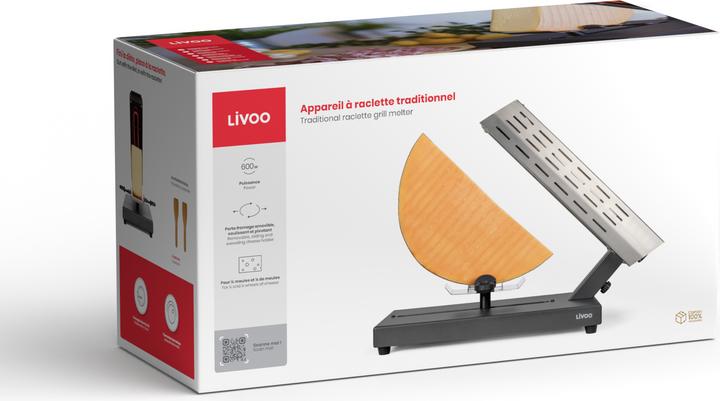 Actual product image Livoo Schweizer Raclette-Gerät
