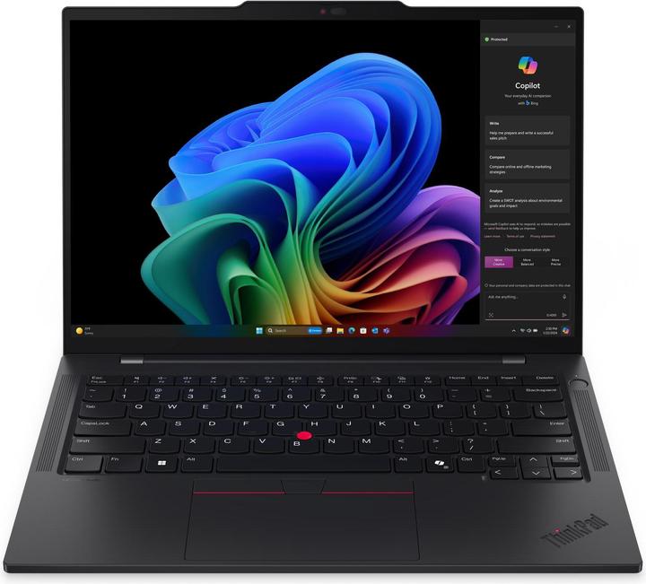 Lenovo ThinkPad T14s G6 (14", Snapdragon X Plus X1P-42-100, 16 GB, 512 GB, DE)