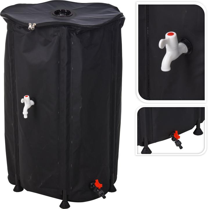 Produktbild Koopman faltbare Regentonne 250l 60x90 cm (250 l)