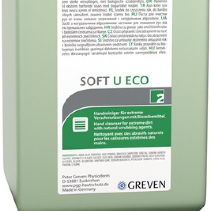 Energie-Label PGP Handreiniger SOFT U ECO 2l lÃ¶semittelfrei 2000ml Varioflasche PHYSIODERM (Flüssigseife, 2000 ml)