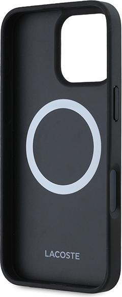 Produktbild Lacoste LCHMP16XPIGV iPhone 16 Pro Max 6.9" granatowy/navy hardcase Monogram Vintage Logo MagSafe (Apple iPhone 16 Pro Max)