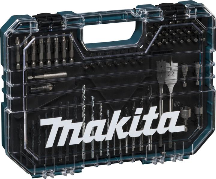 Immagine prodotto Makita E-16988 Set di punte da trapano 75 pezzi. (6,35 mm (¼") esagono incassato)