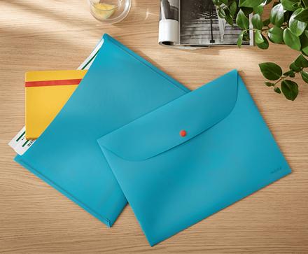 Produktbild Leitz Dokumentenhülle Cosy Privacy Blau (A4, 3 x)