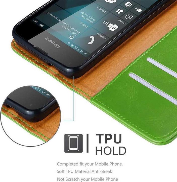 Produktbild Cadorabo Book Luxury Cover (Microsoft Lumia 550)