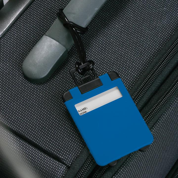 Image du produit NoName Porte-étiquette de bagage Trolley (Cadenas + étiquette pour bagage)
