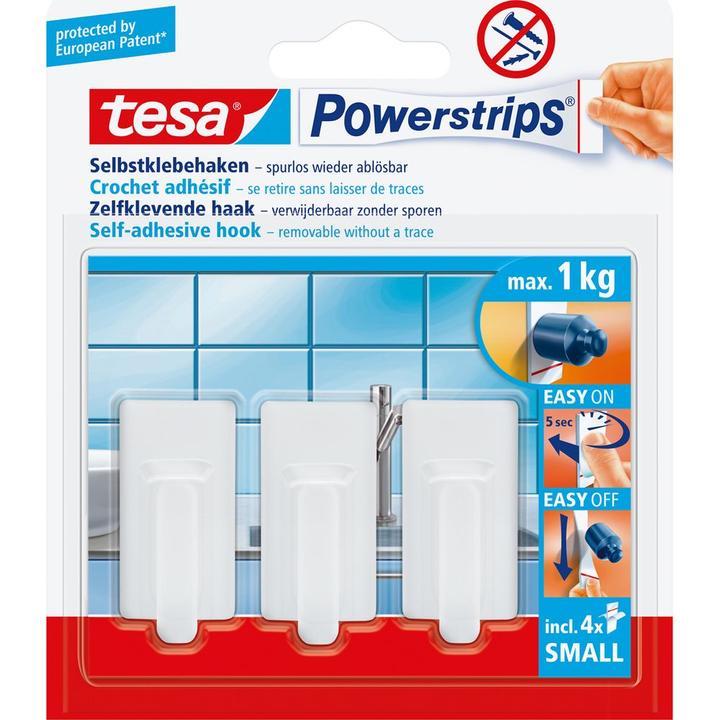 Produktbild tesa Powerstrips Haken SMALL oval