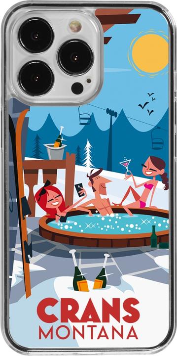 Immagine prodotto PhoneLook Copertura trasparente Crans-Montana Mountain Jacuzzi (Apple iPhone 13 Pro)