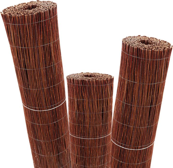 Produktbild Aquagart Weidenmatte 50m x 100 cm I Sichtschutzmatte aus Weiden Natürlicher Sichtschutz für Garten