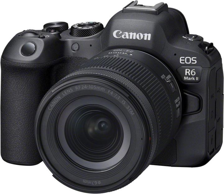 Canon EOS R6 Mark II Kit (EU) (24 - 105 mm, 24.20 Mpx, Vollformat)