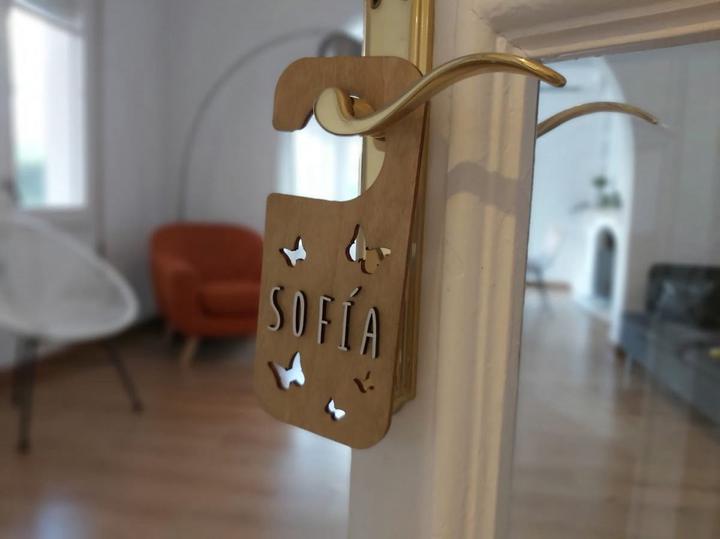 Immagine prodotto Vintiun Appendino per porta Farfalla Natura Personalizzabile