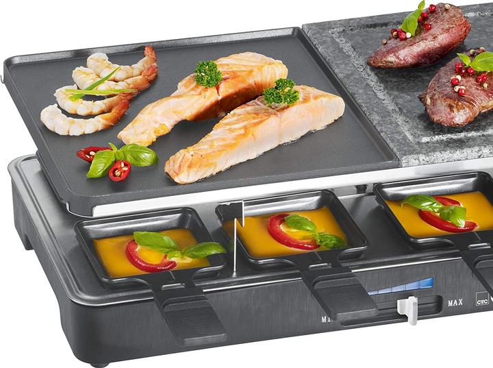 Immagine prodotto Clatronic RG 3518 Griglia per raclette con pietra calda