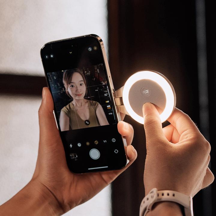 Produktbild Pgytech MagGlow Phone Fill Lightï¼(Misty Gray)