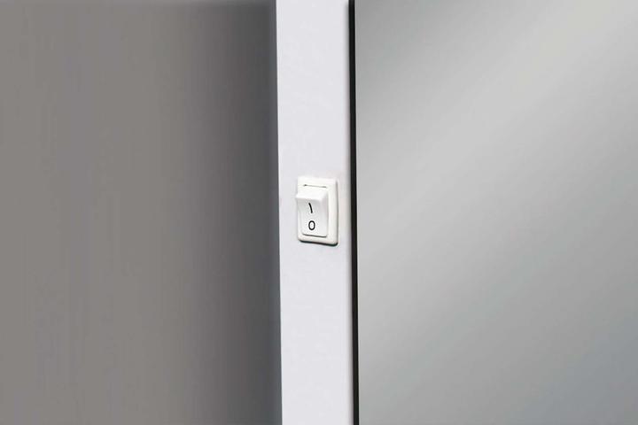 Immagine prodotto Schneider ARANGALINE con riscaldamento a specchio Specchio illuminato a LED, con presa, 127x78x14cm