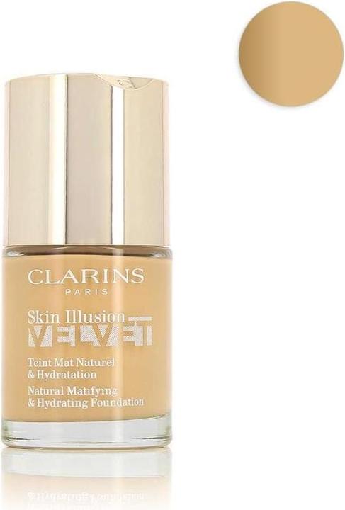 Immagine prodotto MyClarins Clarins - Skin Illusion Velvet ( Natura l Matifying & Hydrating Foundation) 30 ml - Tonalità: 110.5W (110.5W)