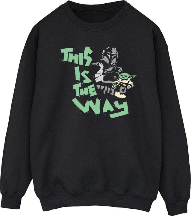 Immagine prodotto Star Wars The Mandalorian This Is The Way Duo Felpa Uomo (L)