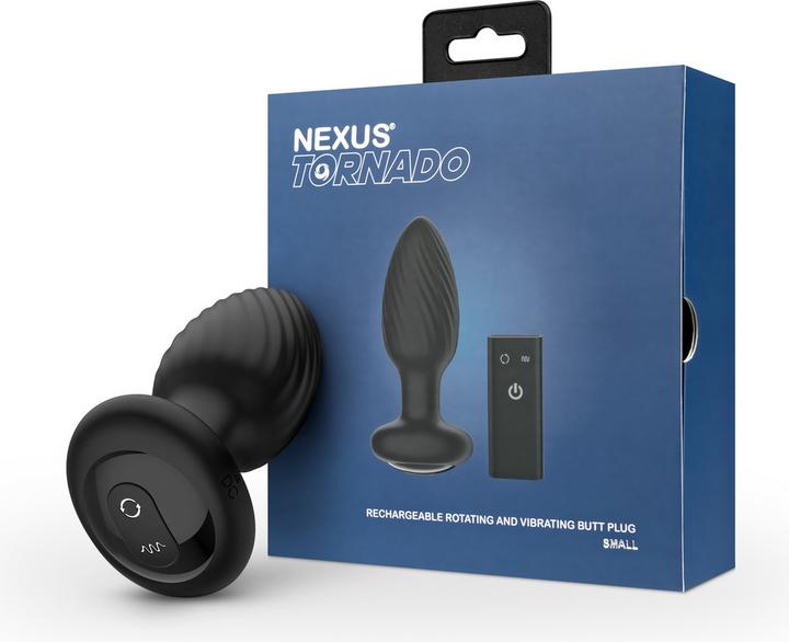 Image du produit Nexus Tornado Remote Control Rotating Butt Plug Noir