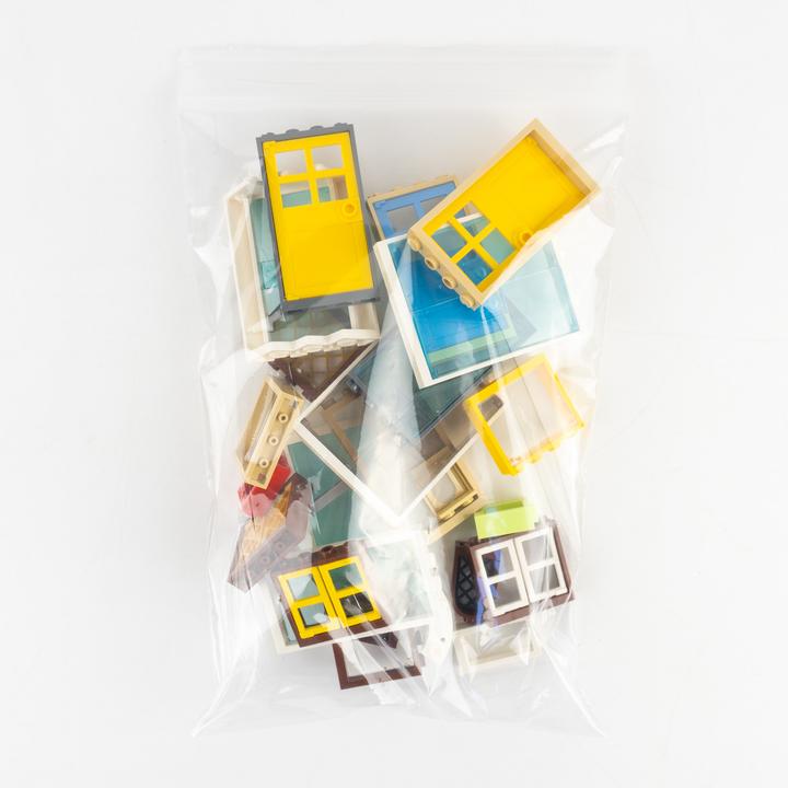 Actual product image LEGO Windows and Doors mixed - 100 pieces - House, Building, City, City - NEW (LEGO Accessories)