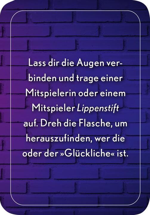 Produktbild Partyspiel - Auf wen die Flasche zeigt (Deutsch)