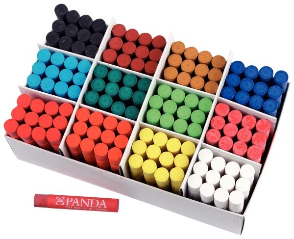 Image du produit Talens Panda pastels à l'huile, 24 pcs. (Multicolore, 24 x)