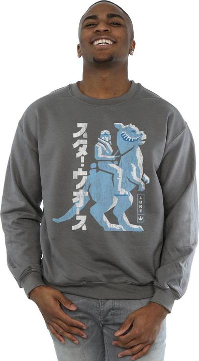 Actual product image Star Wars Mens Kanji Luke Hoth Sweatshirt (XL)