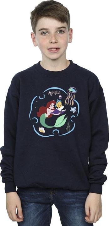 Produktbild Disney The Little Mermaid Reading A Book Sweatshirt Jungen (152, 158)