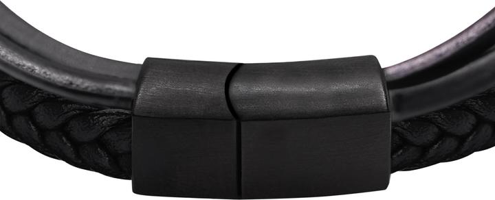 Actual product image Heideman Leather bracelet Joris (100% leather)
