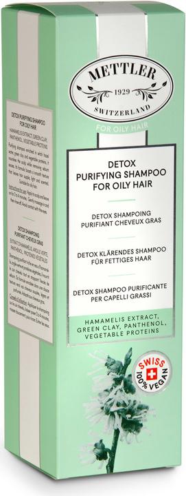Produktbild Mettler1929 Detox klärendes Shampoo für fettiges Haar fettiges Haar (200 ml, Flüssiges Shampoo)