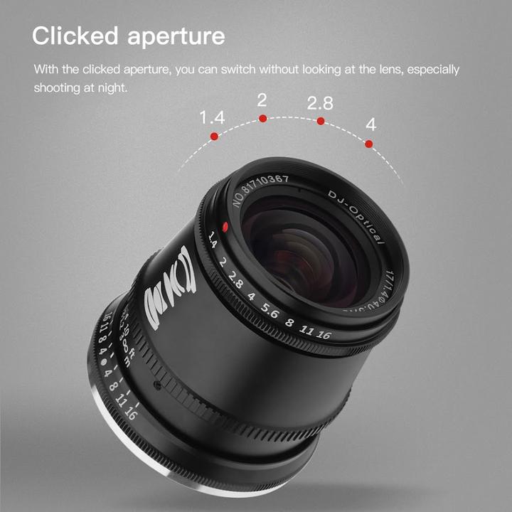 Actual product image TTArtisan 17mm f1.4 Micro 4/3 (Micro Four Thirds, APS-C / DX)