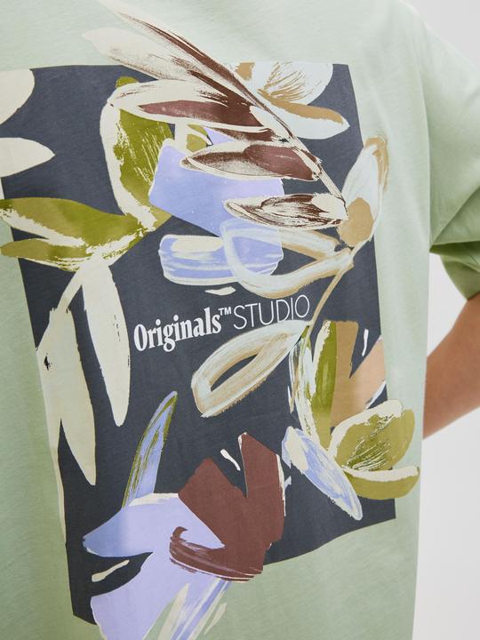 Actual product image Jack & Jones Rückenprint Rundhalsausschnitt T-shirt T-shirt (XS)