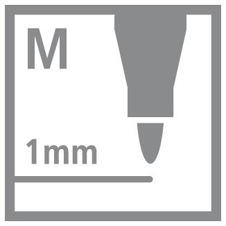 Produktbild STABILO OHPen universal Folienstift permanent (Blau, 1 mm, 1 x)