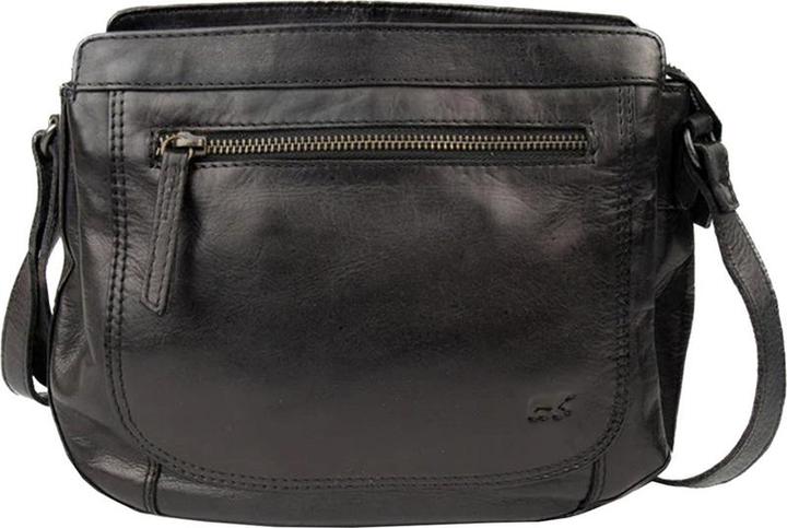 Actual product image Bear Rock Bear Design Small Crossbodybag / Shoulder Bag Ladies - Leather - Miley - Black