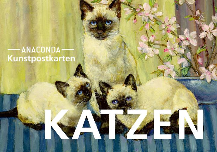 Produktbild Postkarten-Set Katzen (18 Stk.)