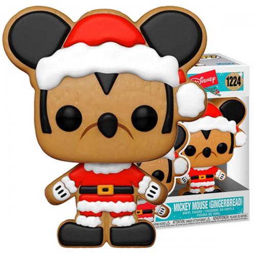 Image du produit Funko DISNEY HOLIDAY - POP N° 1224 - Pain d'épices Père Noël Mickey