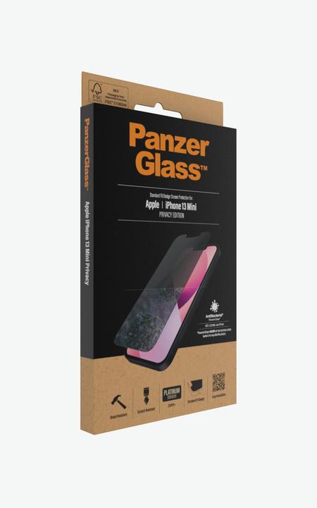 Productafbeelding PanzerGlass Privacy (1 Stuk, Apple iPhone 13 mini)