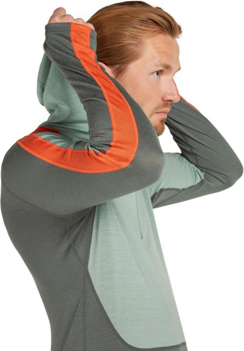 Produktbild Icebreaker Merino 200 Sonebula L/S Half Zip Hood (XL)