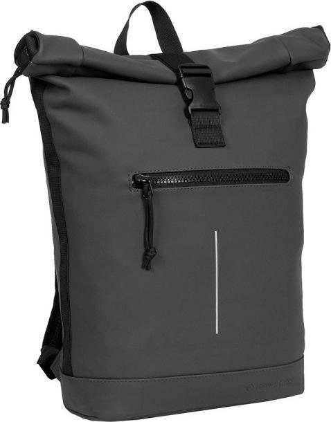 Image du produit New Rebels Mart - New York Rolltop Backpack 16L Black (16 l)