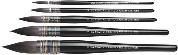 Produktbild da Vinci Pinsel Casaneo Verwaschpinsel Serie 498 Grösse 2 (205 mm)