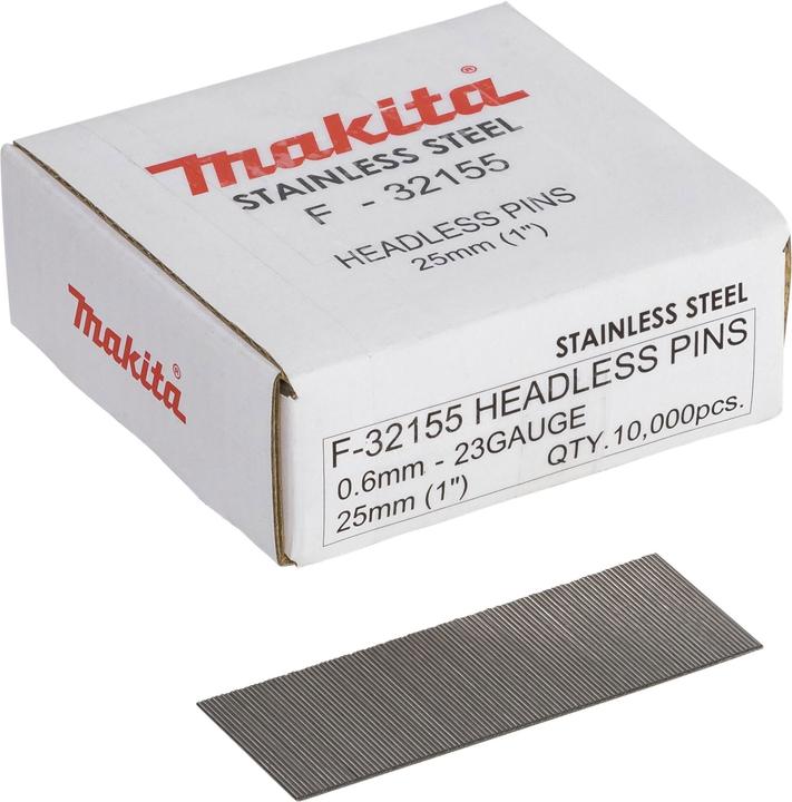 Immagine prodotto Makita Pin 0,6x25mm INOX