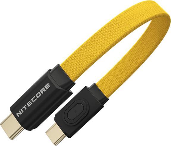 Actual product image Nitecore USB C – USB C (0.07 m, USB 2.0)