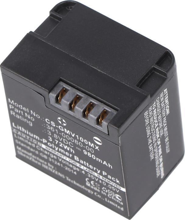 Produktbild AccuCell Akku Garmin VIRB XE Akku 010-12256-01, 361-00080-00, GMICP902624 (Akku)