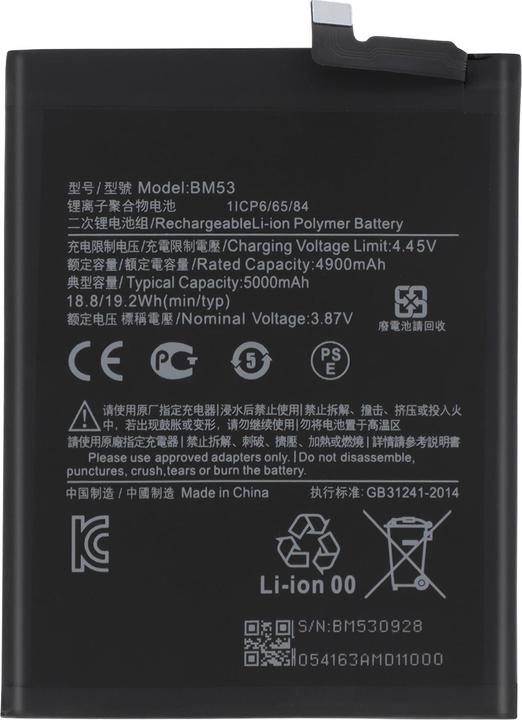 Produktbild Clappio 5000mAh Austausch-Akku, Ersetzt Modell BM53