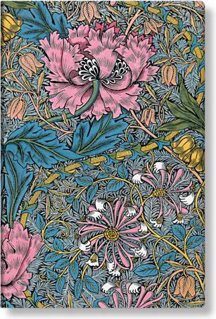 Image du produit Paperblanks Répertoires - Morris Chèvrefeuille Rose - Mini - Répertoires (9,5 x 14 cm, Règle spéciale)