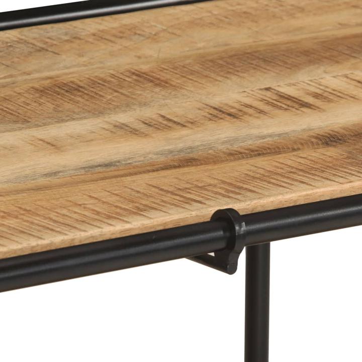 Produktbild VidaXL TV Schrank Lowboard Fernsehschrank Fernsehtisch TV Möbel Raues Mangoholz (100 x 42 x 40 cm)