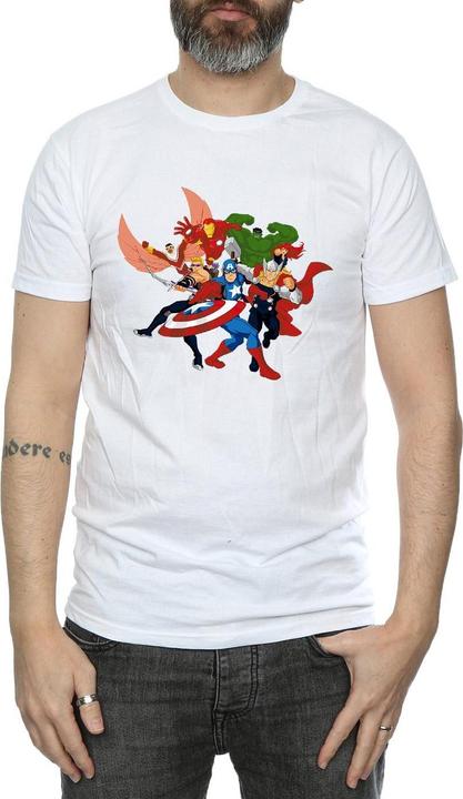 Produktbild Avengers Assemble Comic Team TShirt (XL)
