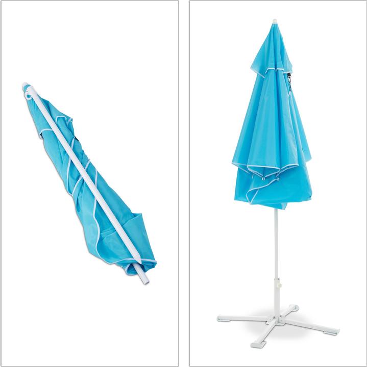 Produktbild Relaxdays Strandmuschel 2 in 1 (1.80 m)