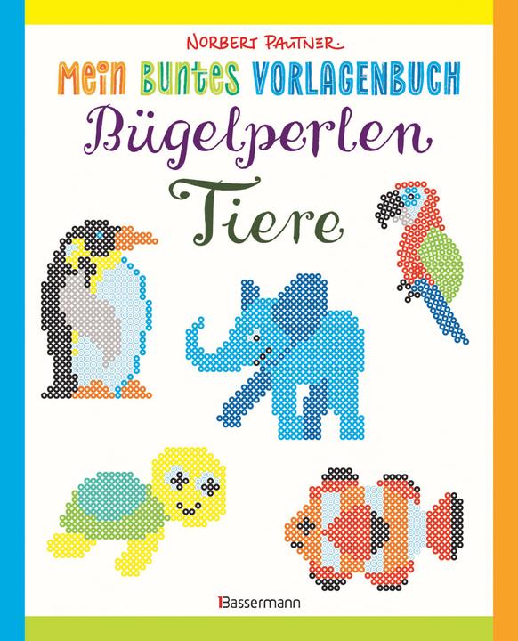 Immagine prodotto Il mio libro dei modelli colorati: Animali con perline da stirare