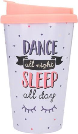 Image du produit Depesche Tasse à emporter Dance all night Sleep all day
