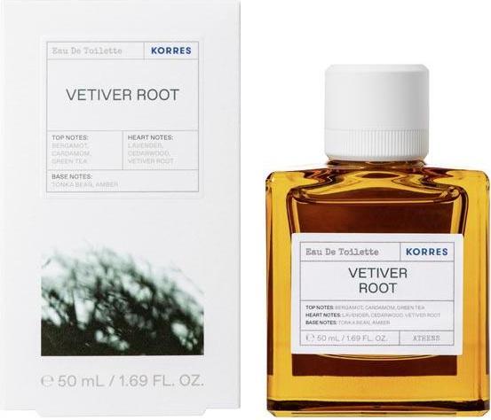 Actual product image Korres vetiver root (Eau de toilette, 50 ml)