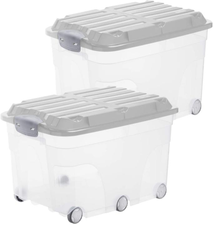 Image du produit Rotho Jeu de 2 trottinettes (59.5 x 40 x 37 cm, 57 l)