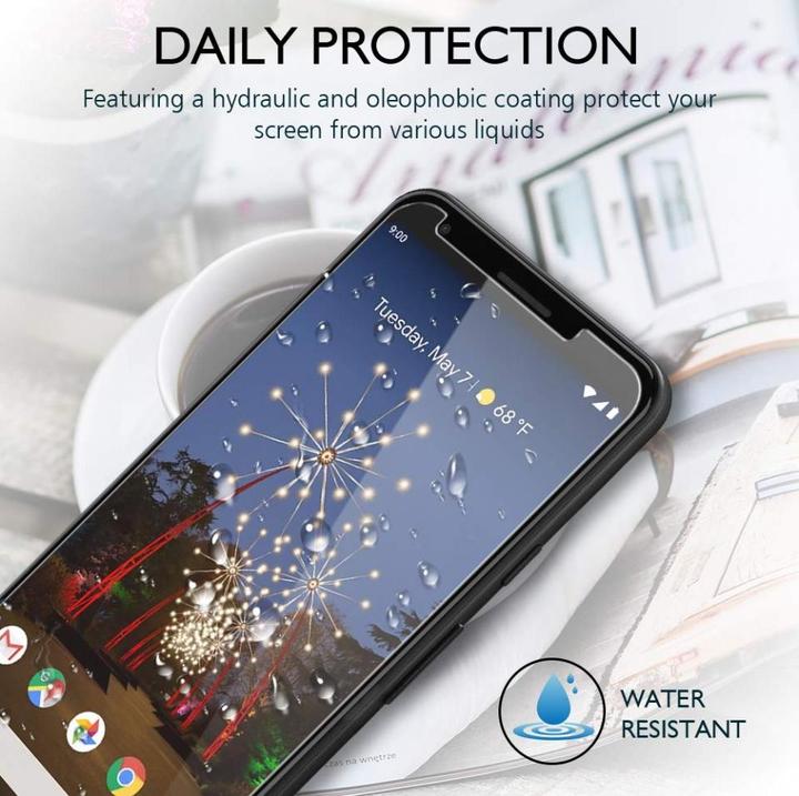 Produktbild Screenguard Google Pixel 3a XL Panzerglas Schutzfolie Case Friendly Design (1 Stück, Google Pixel 3a XL)